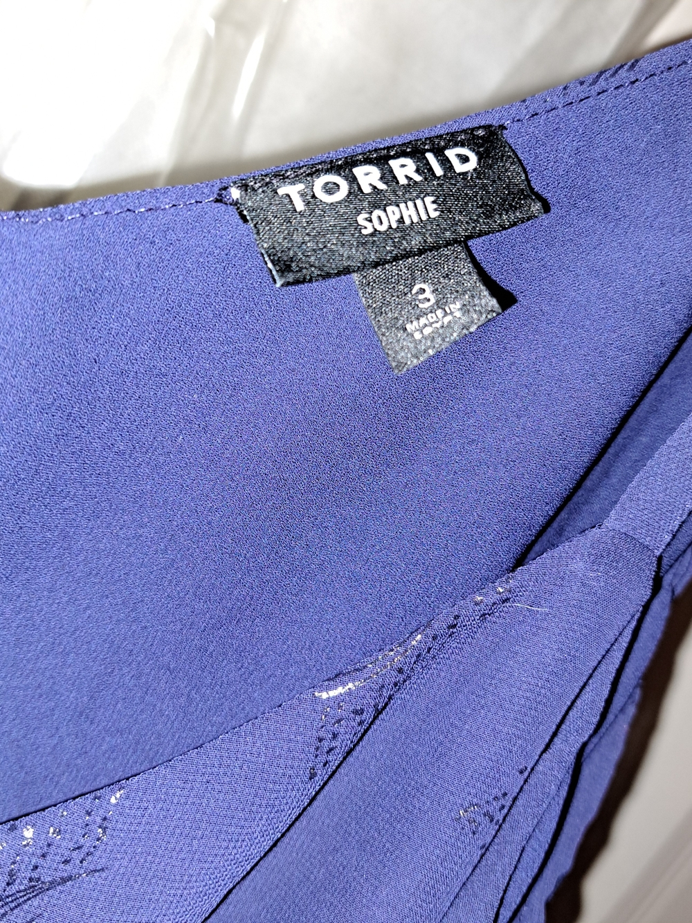Torris Sophie Navy Star - Picture 2 of 3
